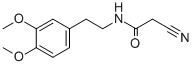 CAS#: 98841-65-7, N-(2-(3,4-Dimethoxyphenyl)Ethyl)-2-Nitriloethanamide