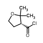 CAS#: 98891-56-6, (3R)-2,2-Dimethyltetrahydro-3-furancarbonyl chloride