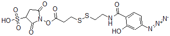 CAS#: 98897-08-6, Sulfosuccinimidyl 2-(4-Azidosalicylamido)Ethyl-1,3'-Dithiopropionate