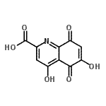 CAS#: 98948-82-4, 4,6-Dihydroxy-5,8-dioxo-5,8-dihydro-2-quinolinecarboxylic acid