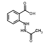 CAS 登录号：98953-14-1， 2-(2-乙酰基肼基)苯甲酸