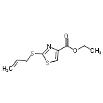 CAS#: 98996-15-7, Ethyl 2-(allylsulfanyl)-1,3-thiazole-4-carboxylate