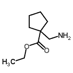 CAS#: 99065-34-6, Ethyl 1-(aminomethyl)cyclopentanecarboxylate