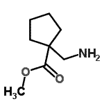 CAS#: 99092-03-2, Methyl 1-(aminomethyl)cyclopentanecarboxylate