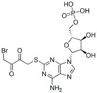 CAS#: 99098-32-5, 2-((4-Bromo-2,3-Dioxobutyl)Thio)Adenosine 5'-Monophosphate