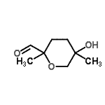 CAS#: 99115-09-0, Tetrahydro-5-Hydroxy-2,5-Dimethyl-Pyran-2-Carboxaldehyde