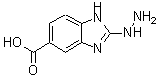CAS 登录号：99122-17-5， 2-肼基-1H-苯并咪唑-5-羧酸