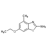 CAS#: 99161-66-7, 6-Ethoxy-4-methyl-1,3-benzothiazol-2-amine