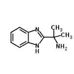 CAS#: 99168-04-4, 2-(1H-benzimidazol-2-yl)propan-2-amine
