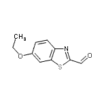 CAS#: 99184-82-4, 6-ethoxy-1,3-benzothiazole-2-carbaldehyde