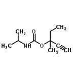 CAS#: 99188-99-5, 3-Methyl-1-pentyn-3-yl isopropylcarbamate
