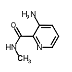 CAS 登录号：99368-19-1， 3-氨基-N-甲基-2-吡啶甲酰胺