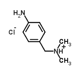 CAS 登录号：99516-21-9， (4-氨基苯基)-N,N-二甲基甲铵氯化物