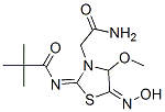 CAS#: 99610-84-1, 5-(Hydroxyimino)-4-Methoxy-2-(Pivaloylimino)Thiazolidine-3-Acetamide