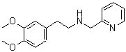 CAS 登录号：99615-36-8， 2-(3,4-二甲氧基苯基)-N-(2-吡啶基甲基)乙胺