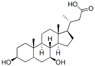 CAS 登录号：99697-24-2， 24-去甲熊脱氧胆酸