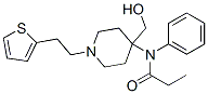 CAS 登录号:99759-68-9, N-(4-(羟基甲基)-1-(2-(2-噻吩基)乙基)-4-哌啶基)-N-苯丙酰胺