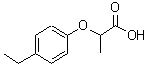 CAS 登录号：99761-31-6， 2-(4-乙基苯氧基)丙酸
