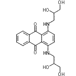 CAS 登录号：99788-75-7， 1,4-二[(2,3-二羟基丙基)氨基]-9,10-蒽醌