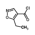 CAS#: 99803-82-4, 5-ethylisoxazole-4-carbonyl chloride