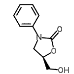 CAS 登录号：99827-73-3， (5R)-5-(羟基甲基)-3-苯基-恶唑烷-2-酮