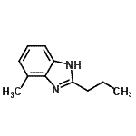 CAS#: 99840-45-6, 4-Methyl-2-propyl-1H-benzimidazole