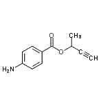 CAS#: 99842-73-6, 3-Butyn-2-yl 4-aminobenzoate