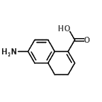 CAS#: 99842-84-9, 6-Amino-3,4-dihydro-1-naphthalenecarboxylic acid