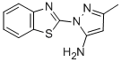 CAS#: 99845-70-2, 2-Benzothiazol-2-Yl-5-Methyl-2H-Pyrazol-3-Ylamine
