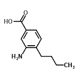CAS#: 99985-72-5, 3-Amino-4-butylbenzoic acid