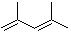 structure of CAS# 1000-86-8, 2,4-Dimethyl-1,3-pentadiene