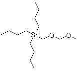 structure of CAS# 100045-83-8, (Methoxymethoxymethyl)tributyltin