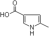 structure of CAS# 100047-52-7, 5-Methyl-1H-pyrrole-3-carboxylic acid