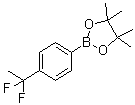 structure of CAS# 1000994-94-4, 2-[4-(1,1-二氟乙基)苯基]-4,4,5,5-四甲基-1,3,2-二氧硼杂环戊烷