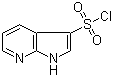 structure of CAS# 1001412-59-4, 1H-Pyrrolo[2,3-b]pyridine-3-sulfonyl chloride