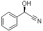 structure of CAS# 10020-96-9, (alphaR)-alpha-Hydroxybenzeneacetonitrile