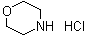 structure of CAS# 10024-89-2, Morpholinium chloride