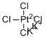 Dipotassium tetrachloroplatinate molecular structure (CAS 10025-99-7)
