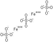 structure of CAS# 10028-22-5, Ferric sulfate