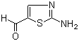 CAS # 1003-61-8, 2-Amino-5-formylthiazole, 2-Aminothiazole-5-carbaldehyde