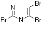 structure of CAS# 1003-91-4, 2,4,5-三溴-1-甲基-1H-咪唑