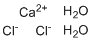 Calcium chloride dihydrate molecular structure (CAS 10035-04-8)