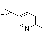 2-Iodo-5-trifluoromethylpyridine molecular structure (CAS 100366-75-4)