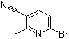 structure of CAS# 1003711-39-4, 6-溴-2-甲基吡啶-3-甲腈