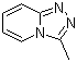 structure of CAS# 1004-65-5, 3-Methyl-1,2,4-triazolo[4,3-a]pyridine