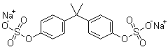 CAS 登录号：10040-44-5, 双酚 A 二硫酸酯二钠盐