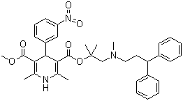 structure of CAS# 100427-26-7, 乐卡地平