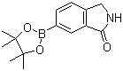 structure of CAS# 1004294-80-7, 1-Isoindolinone-6-boronic acid pinacol ester