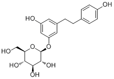 CAS 登录号：100432-87-9, 二氢白藜芦醇 3-O-葡萄糖甙
