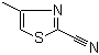 structure of CAS# 100516-98-1, 4-甲基噻唑-2-甲腈